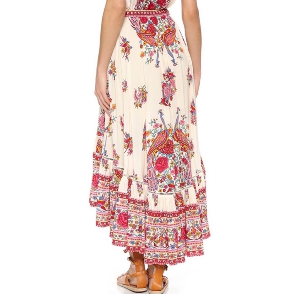 SPELL 🌹 Vintage Hotel Paradiso High Low Skirt XS 2015 Collection